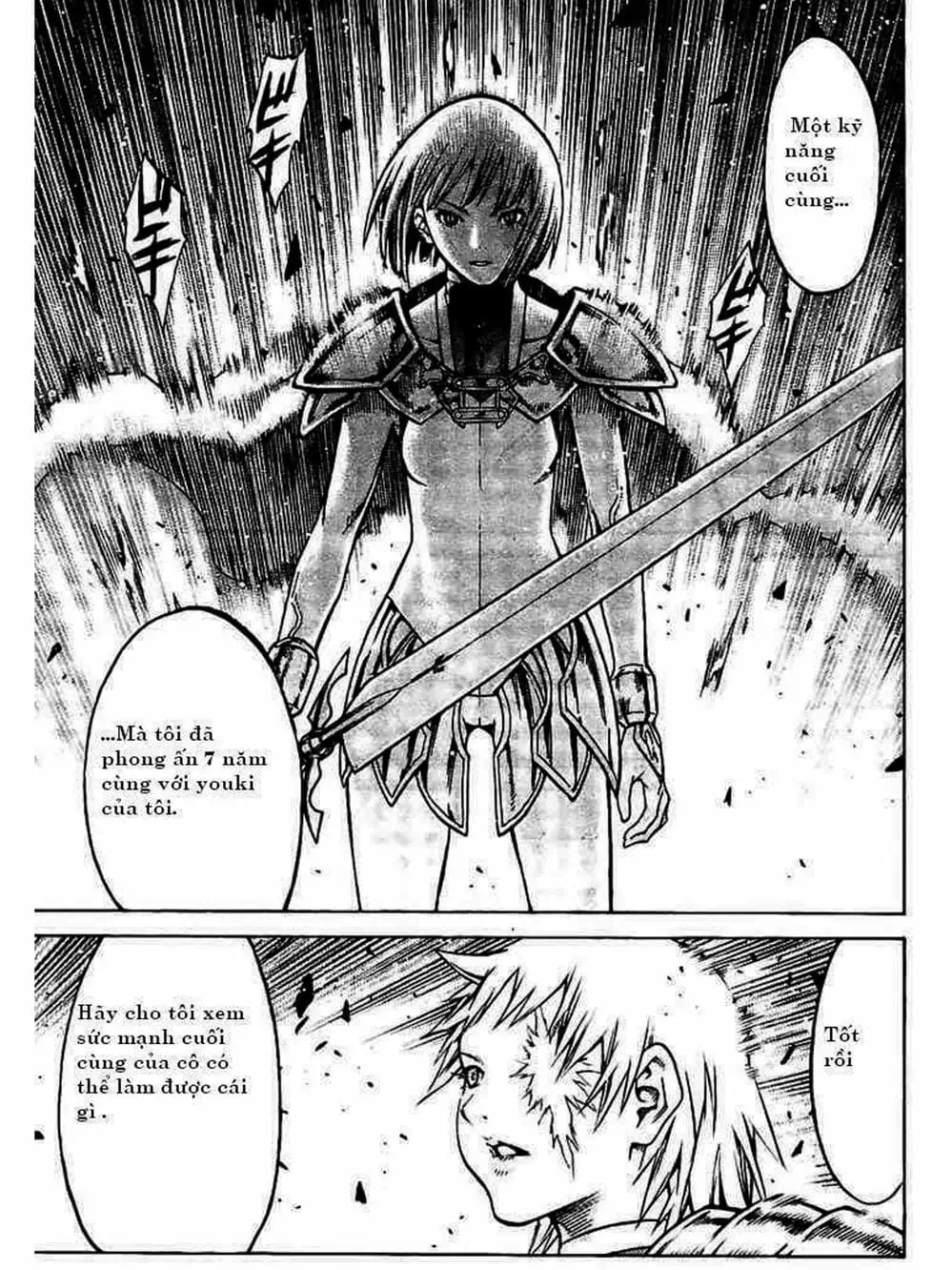 Truyện Tranh Claymore Mắt Bạc trang 4