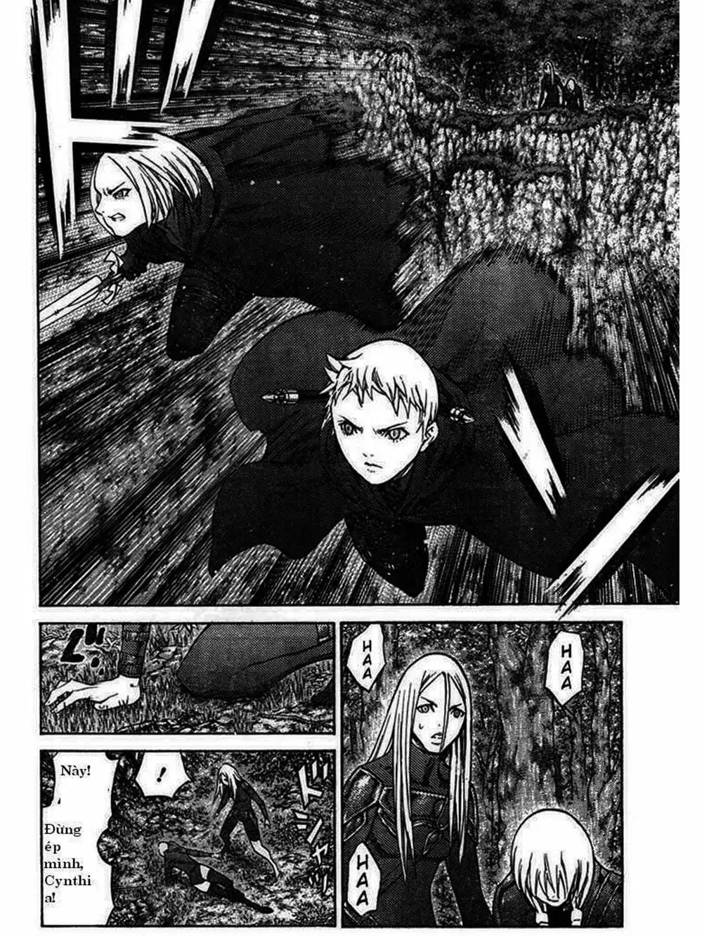 Truyện Tranh Claymore Mắt Bạc trang 4