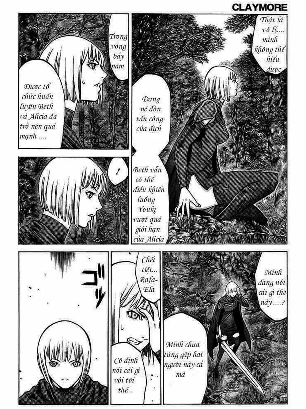 Truyện Tranh Claymore Mắt Bạc trang 4