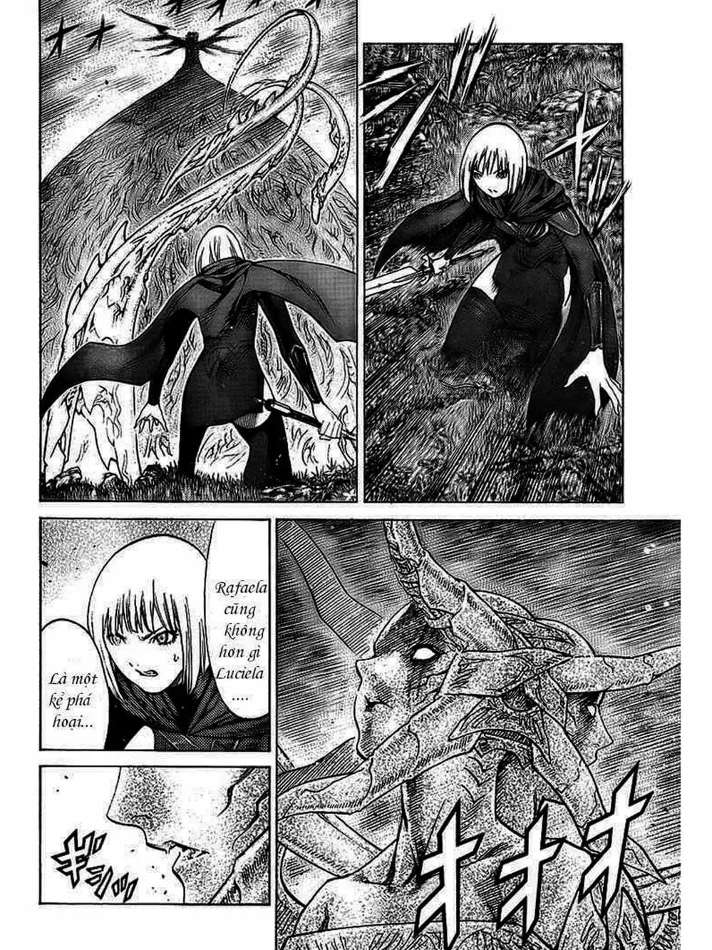 Truyện Tranh Claymore Mắt Bạc trang 4