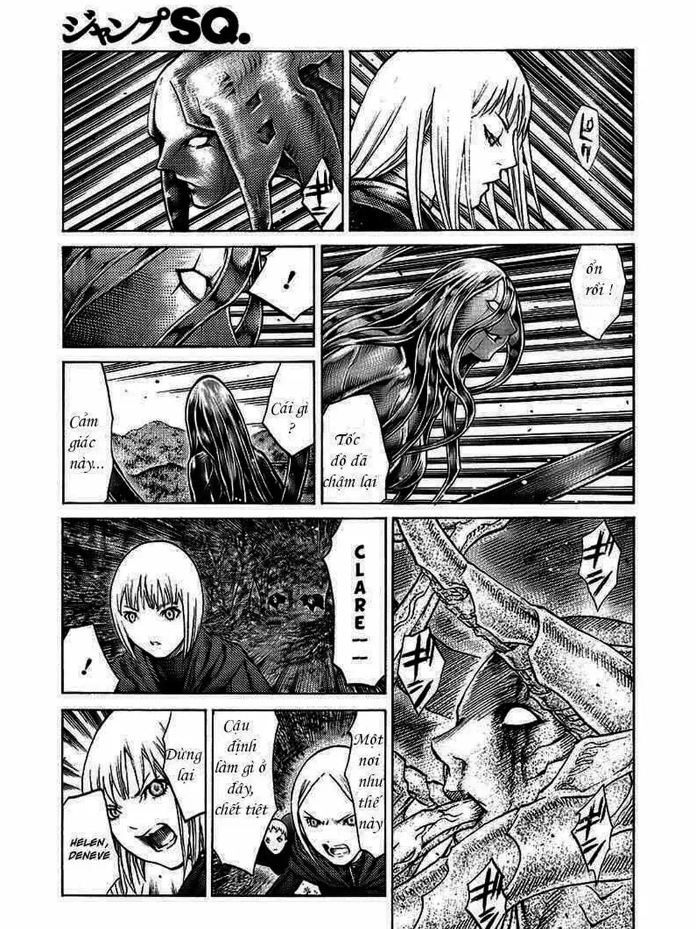 Truyện Tranh Claymore Mắt Bạc trang 4