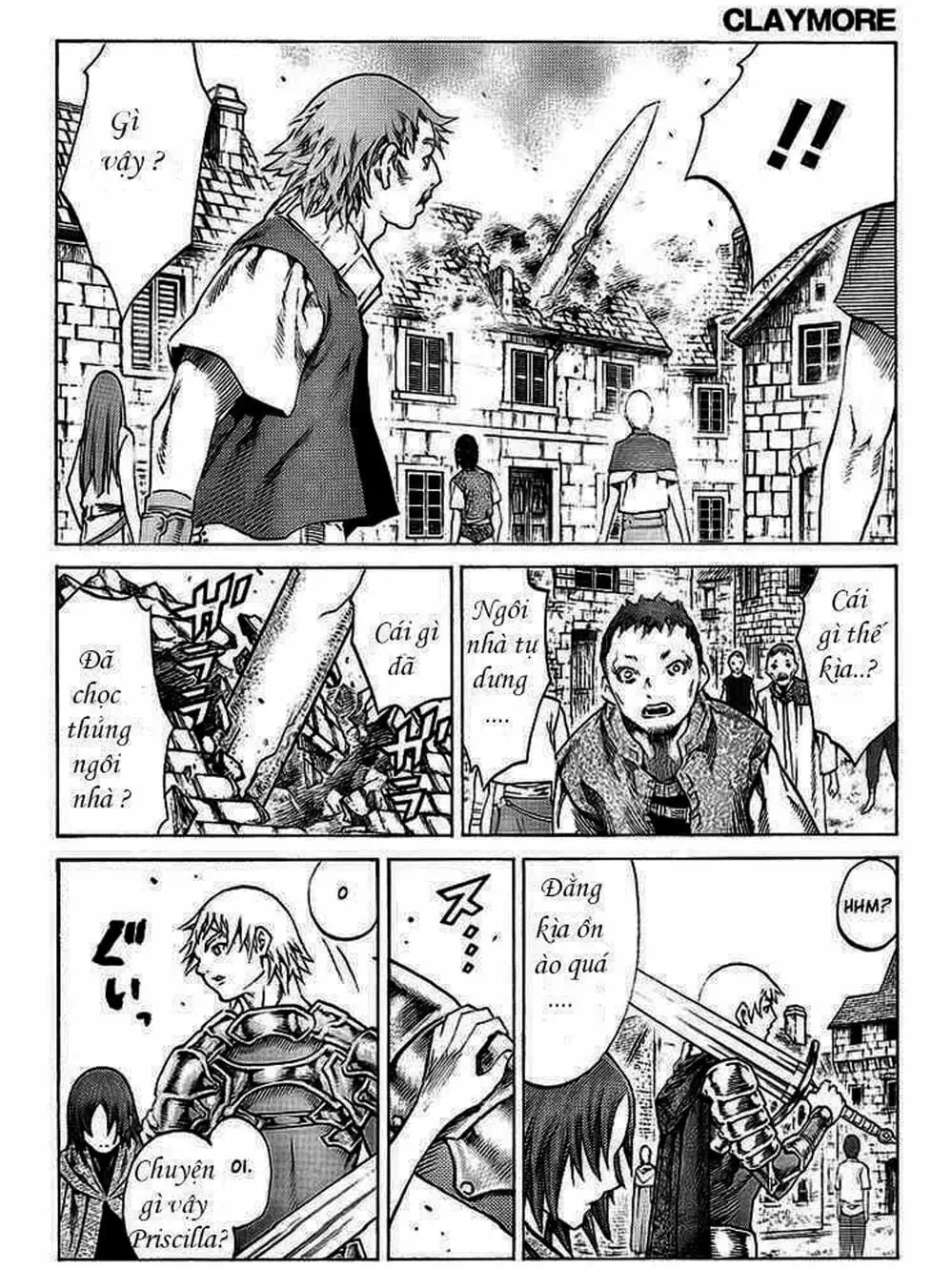 Truyện Tranh Claymore Mắt Bạc trang 4