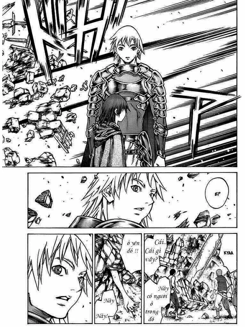 Truyện Tranh Claymore Mắt Bạc trang 4