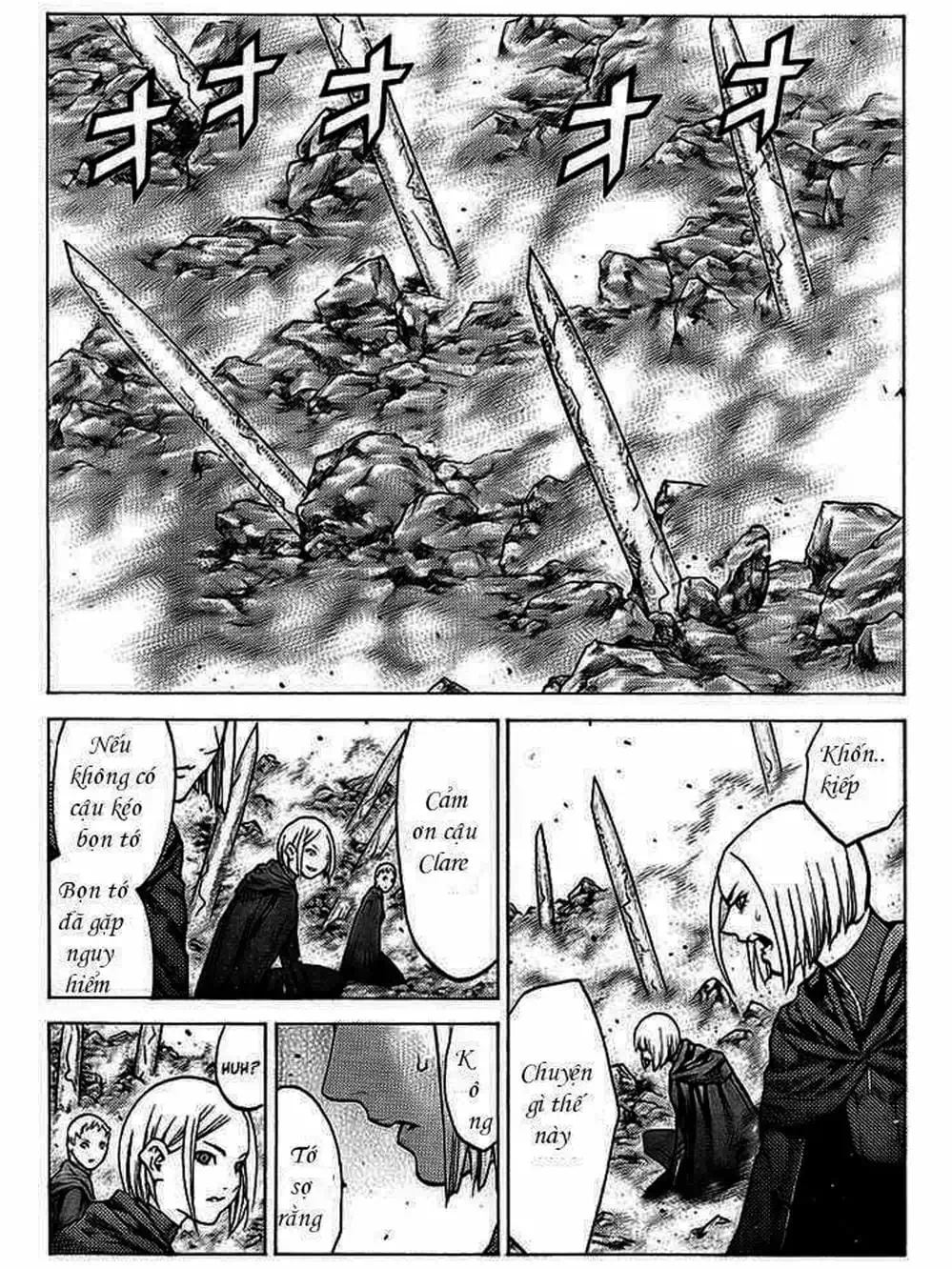Truyện Tranh Claymore Mắt Bạc trang 4