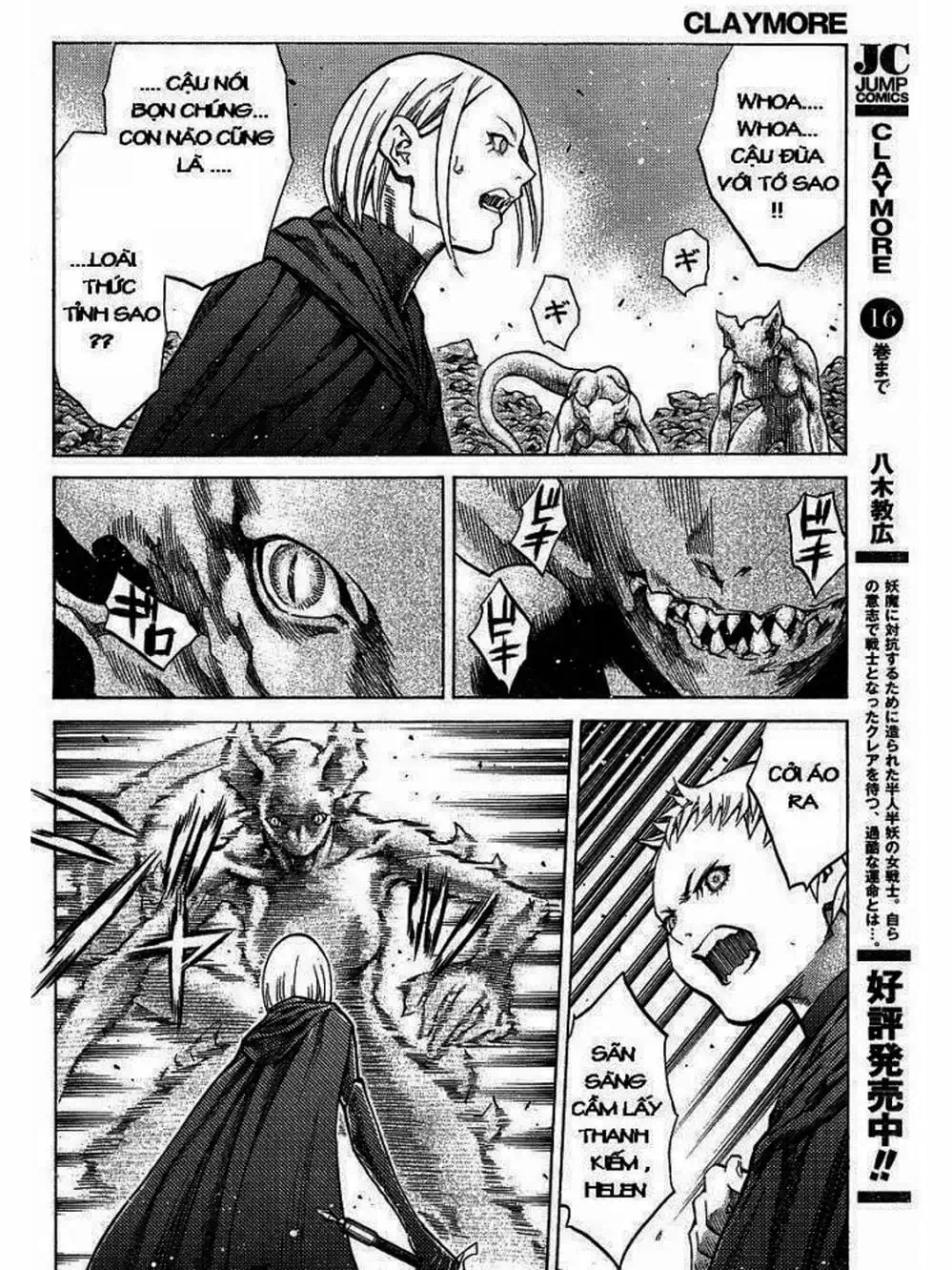 Truyện Tranh Claymore Mắt Bạc trang 4