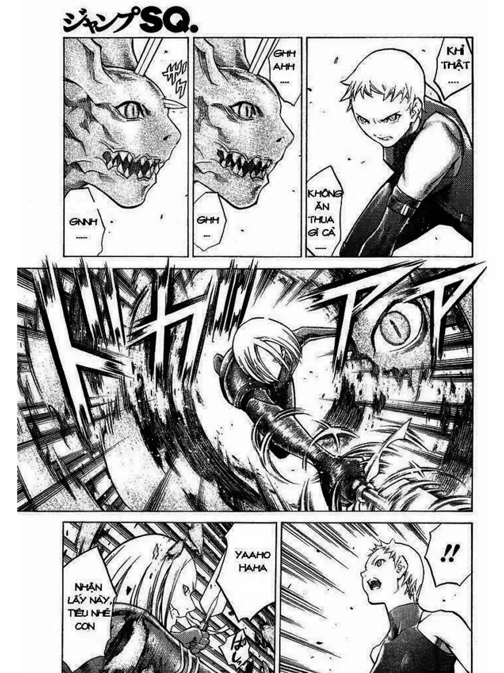 Truyện Tranh Claymore Mắt Bạc trang 4