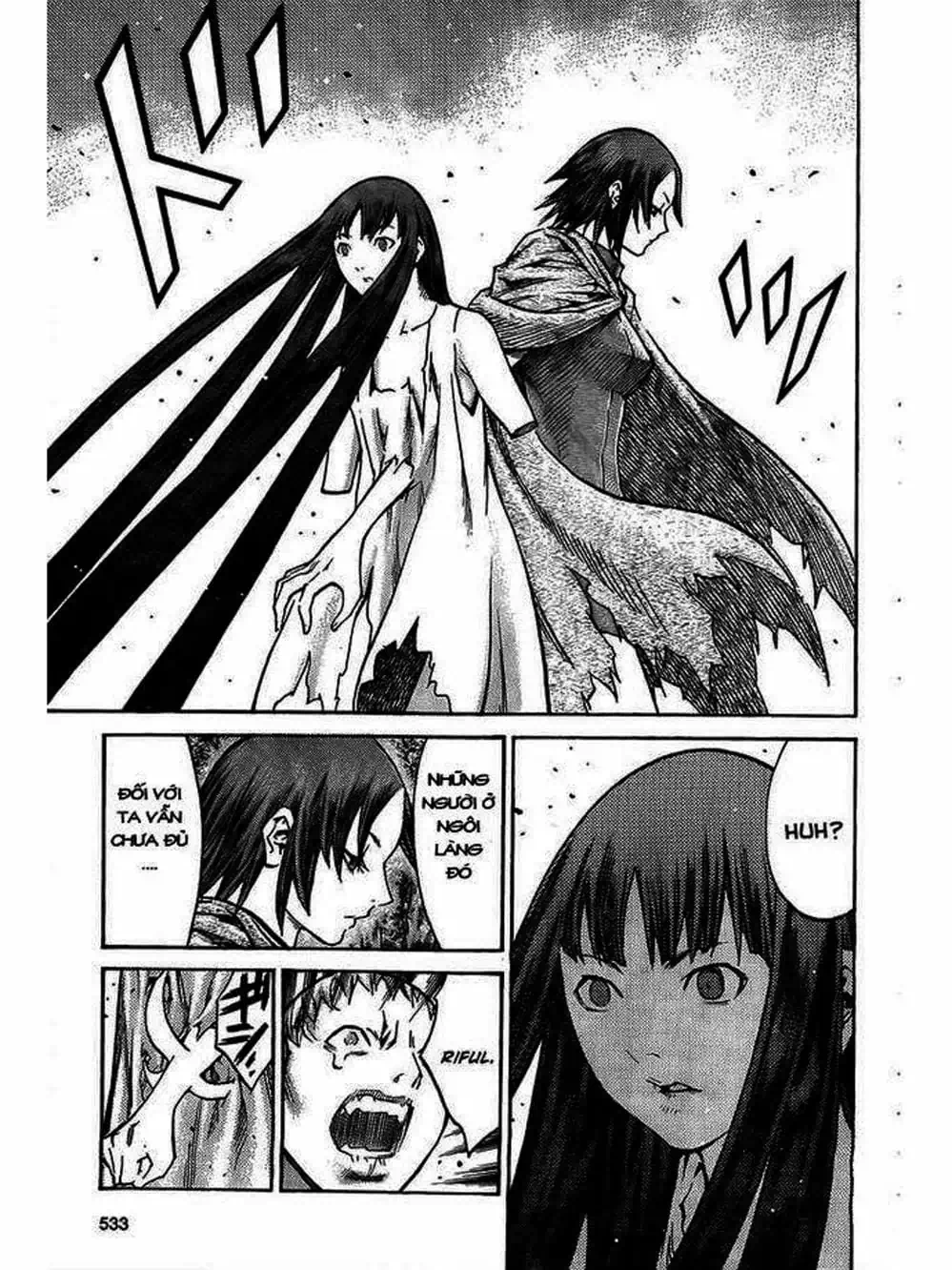 Truyện Tranh Claymore Mắt Bạc trang 4