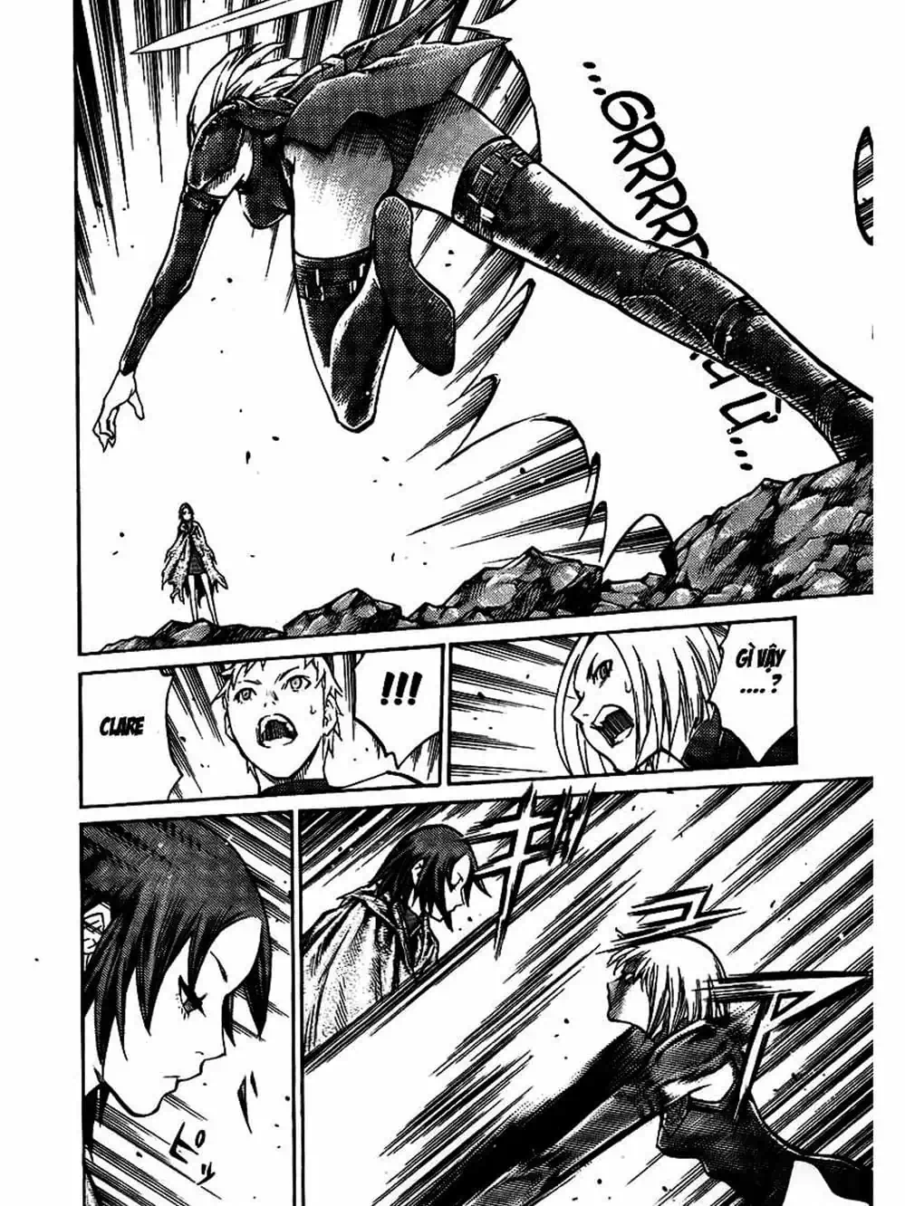 Truyện Tranh Claymore Mắt Bạc trang 4