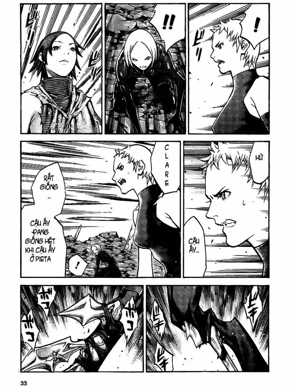 Truyện Tranh Claymore Mắt Bạc trang 4