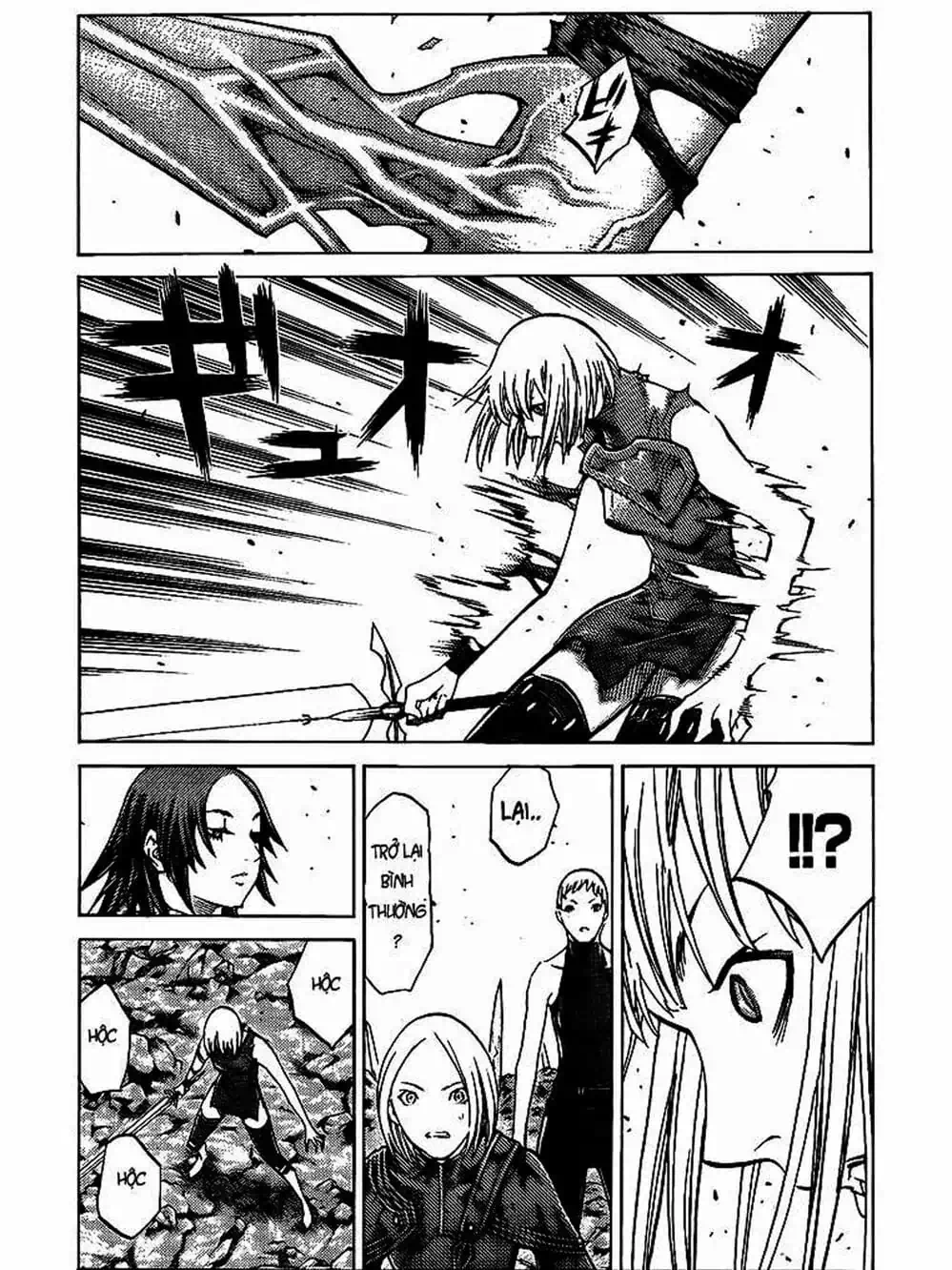 Truyện Tranh Claymore Mắt Bạc trang 4