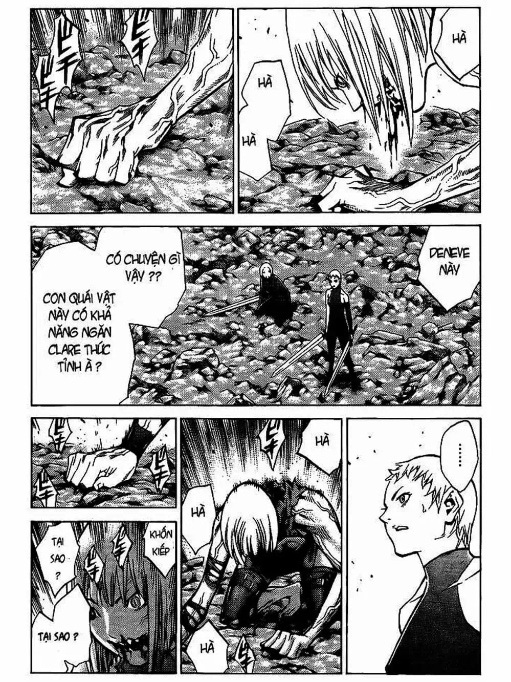 Truyện Tranh Claymore Mắt Bạc trang 4