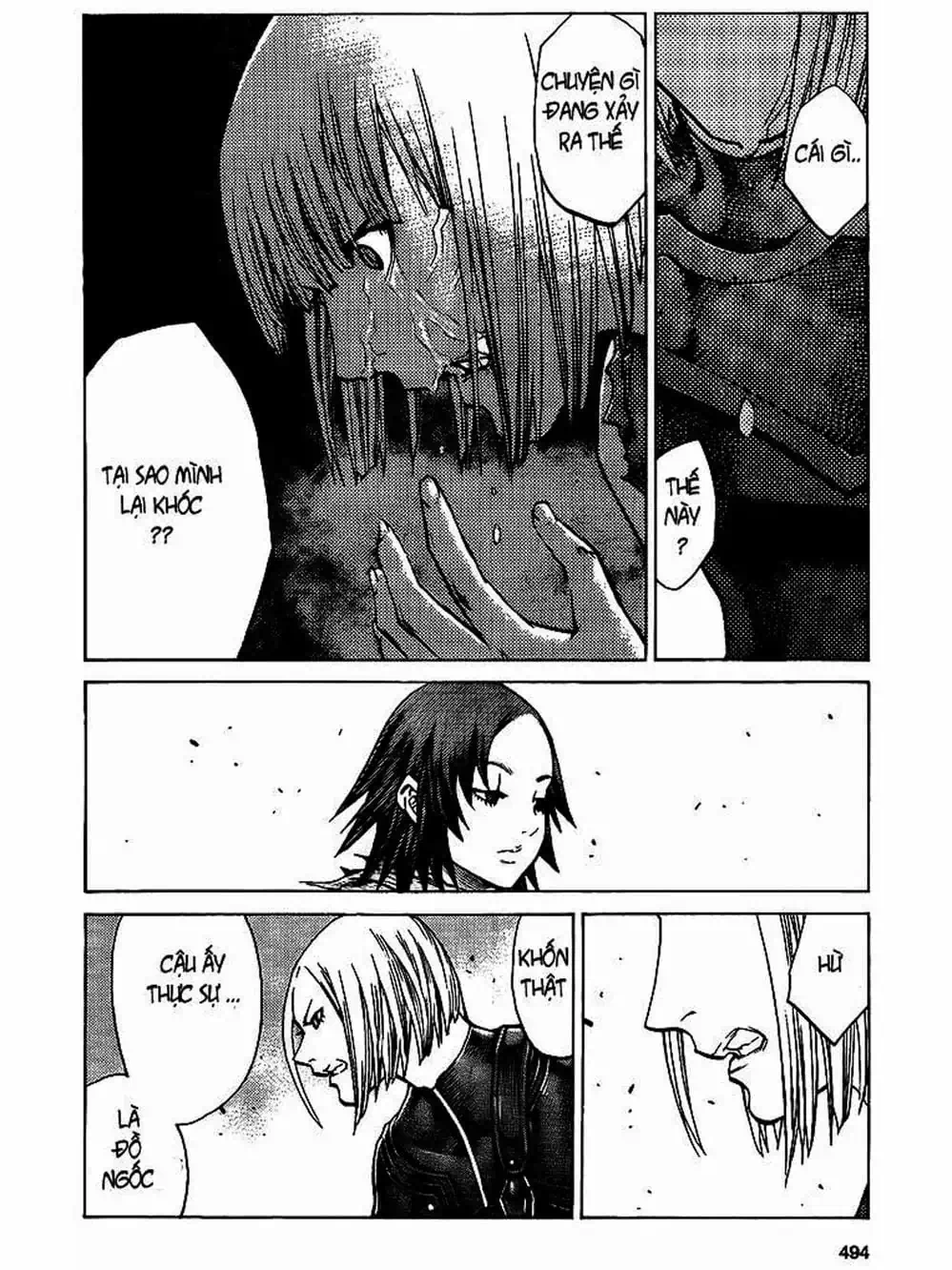 Truyện Tranh Claymore Mắt Bạc trang 4