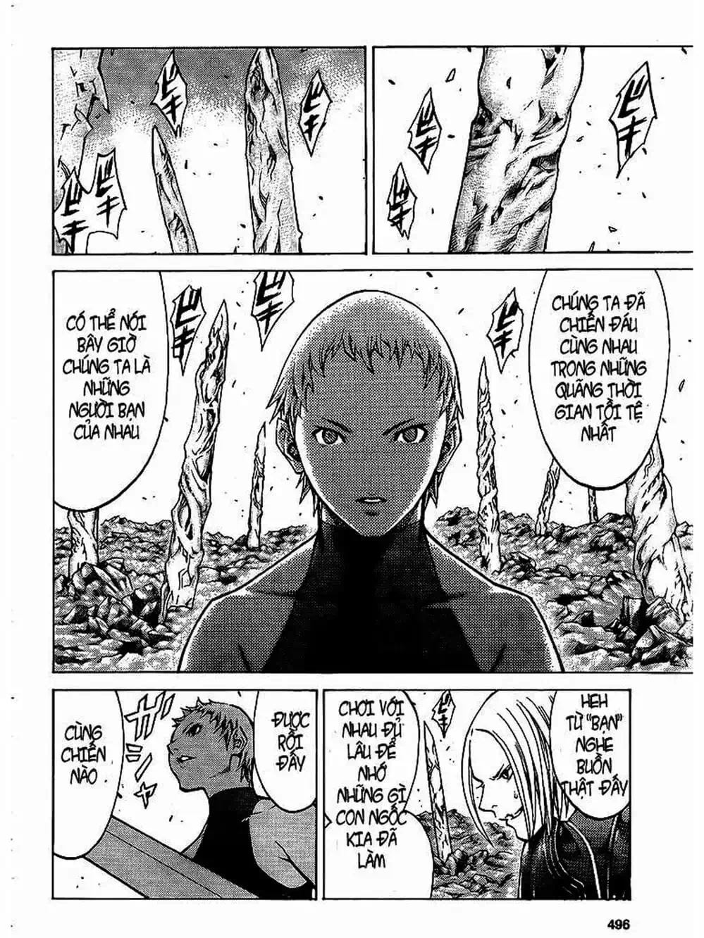 Truyện Tranh Claymore Mắt Bạc trang 4