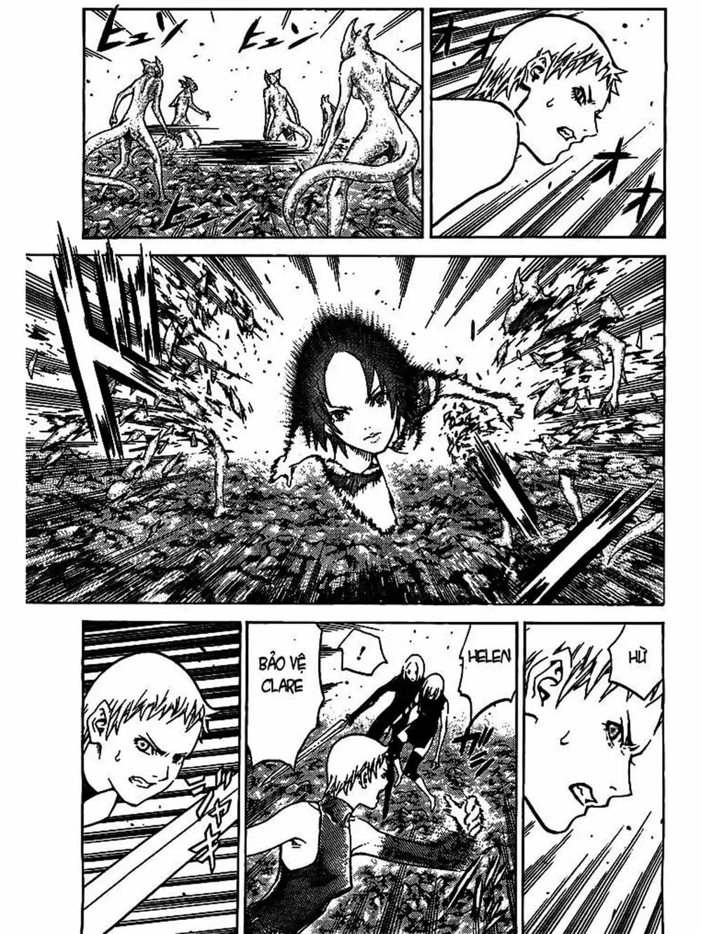 Truyện Tranh Claymore Mắt Bạc trang 4