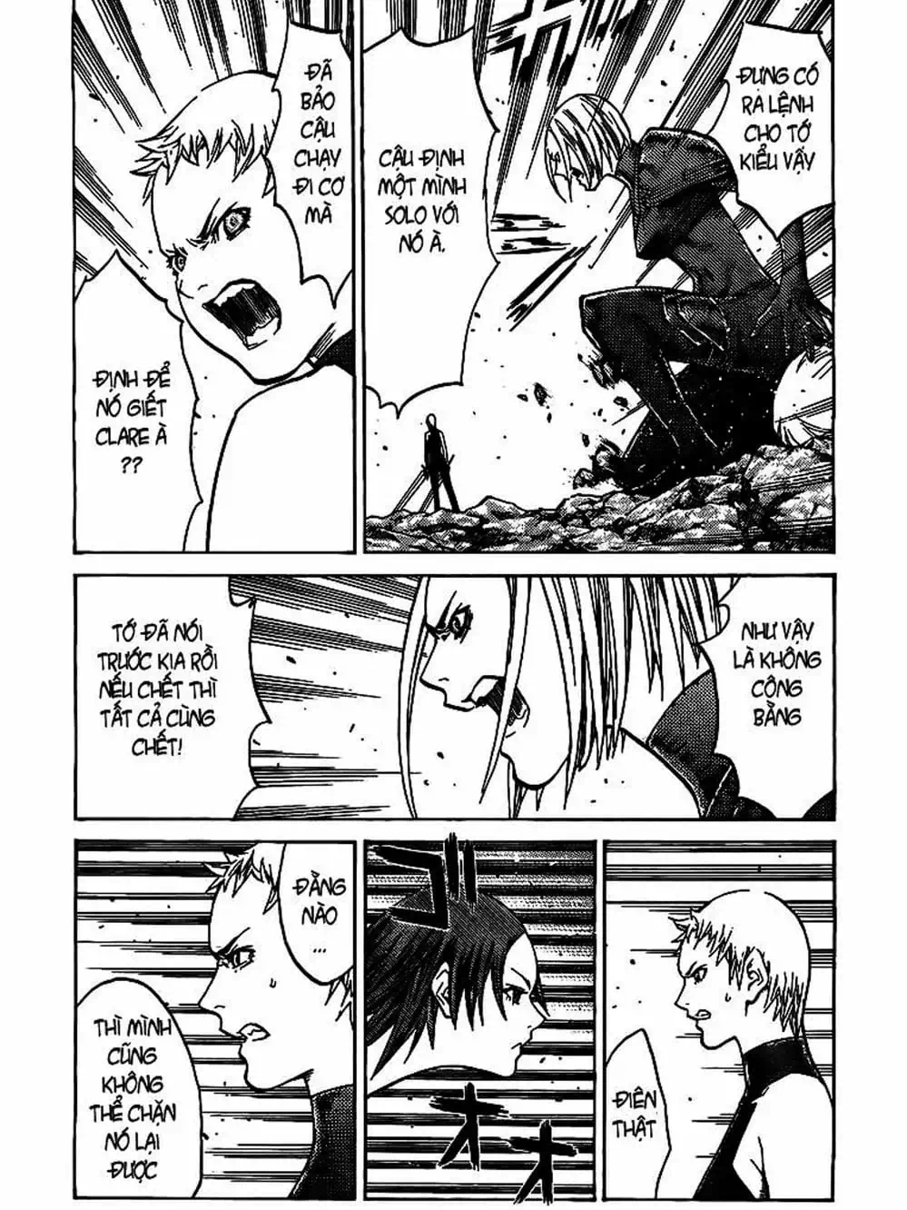 Truyện Tranh Claymore Mắt Bạc trang 4