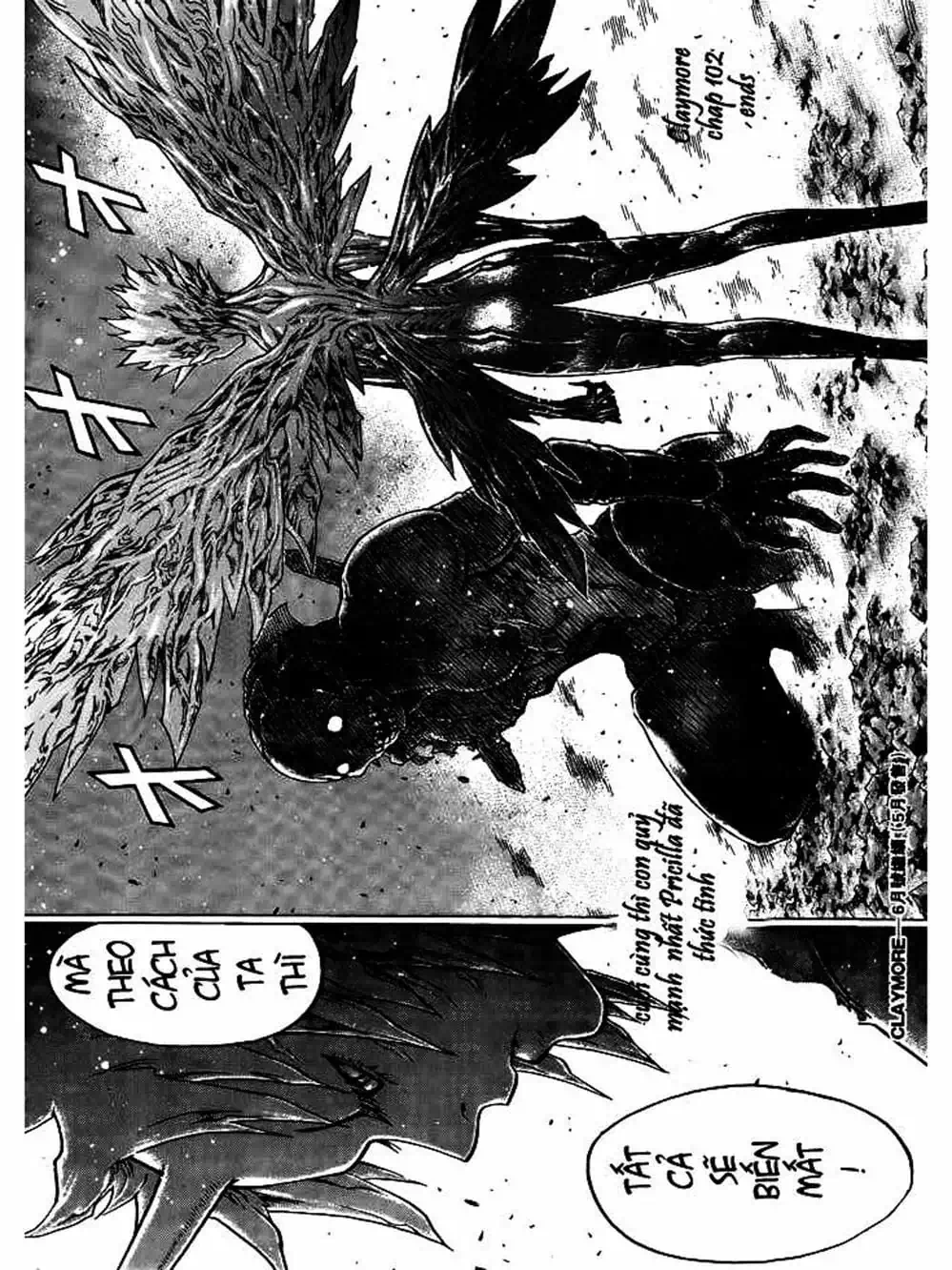 Truyện Tranh Claymore Mắt Bạc trang 4