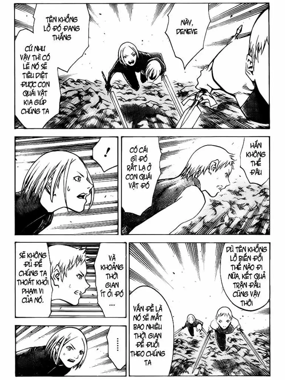 Truyện Tranh Claymore Mắt Bạc trang 4