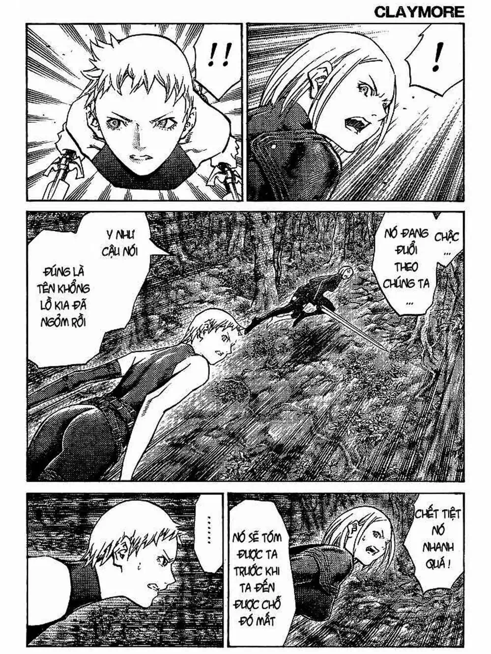Truyện Tranh Claymore Mắt Bạc trang 4