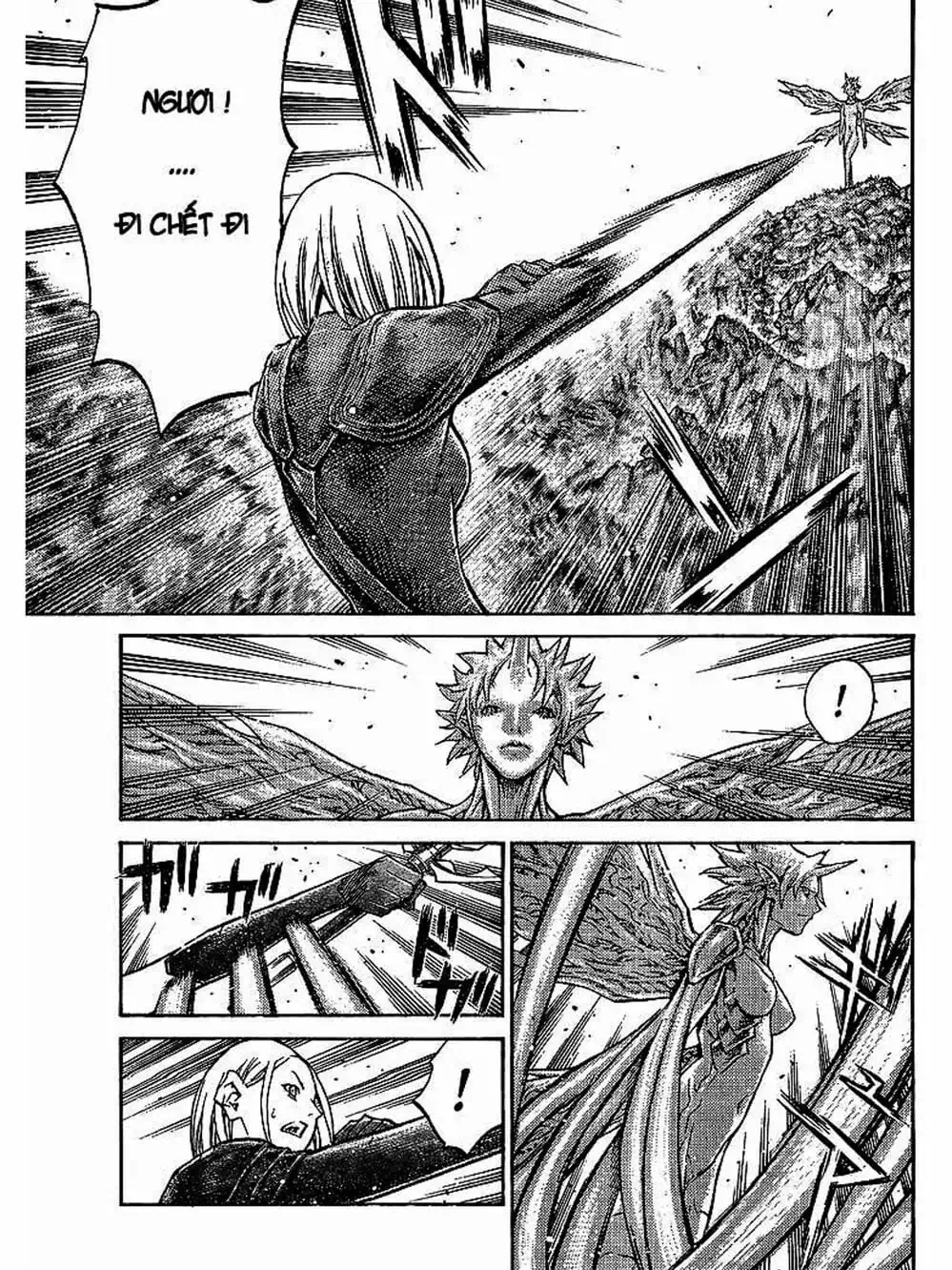 Truyện Tranh Claymore Mắt Bạc trang 4