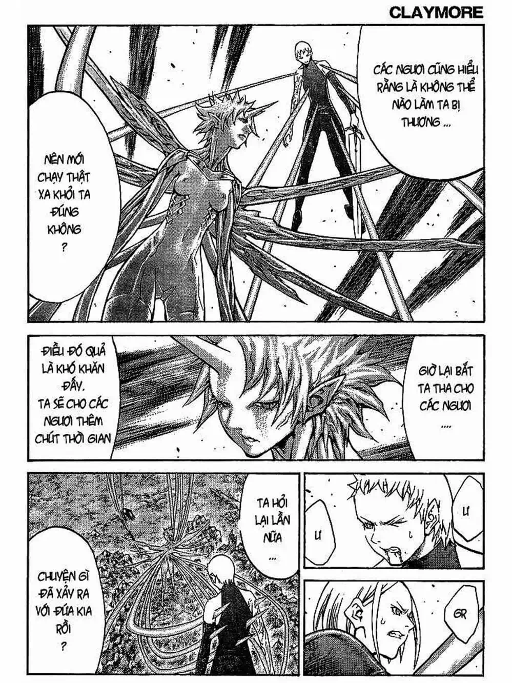 Truyện Tranh Claymore Mắt Bạc trang 4