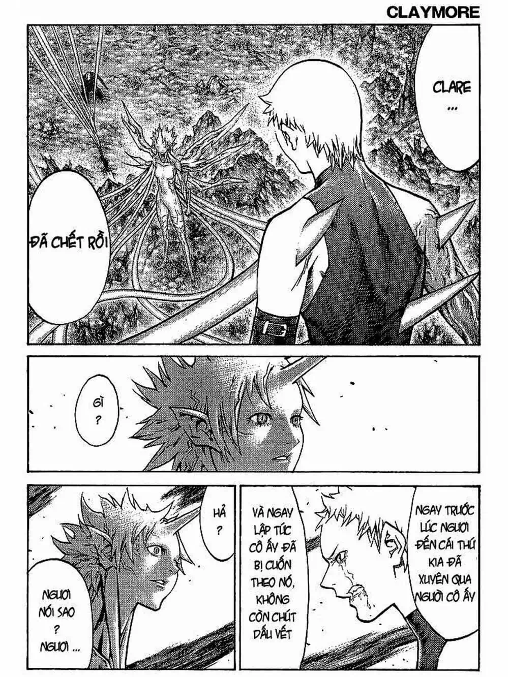 Truyện Tranh Claymore Mắt Bạc trang 4