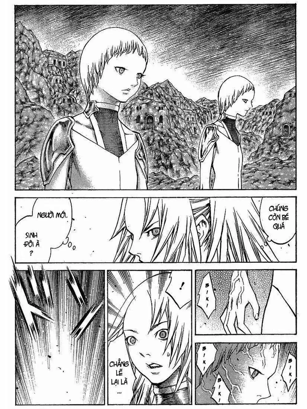 Truyện Tranh Claymore Mắt Bạc trang 4