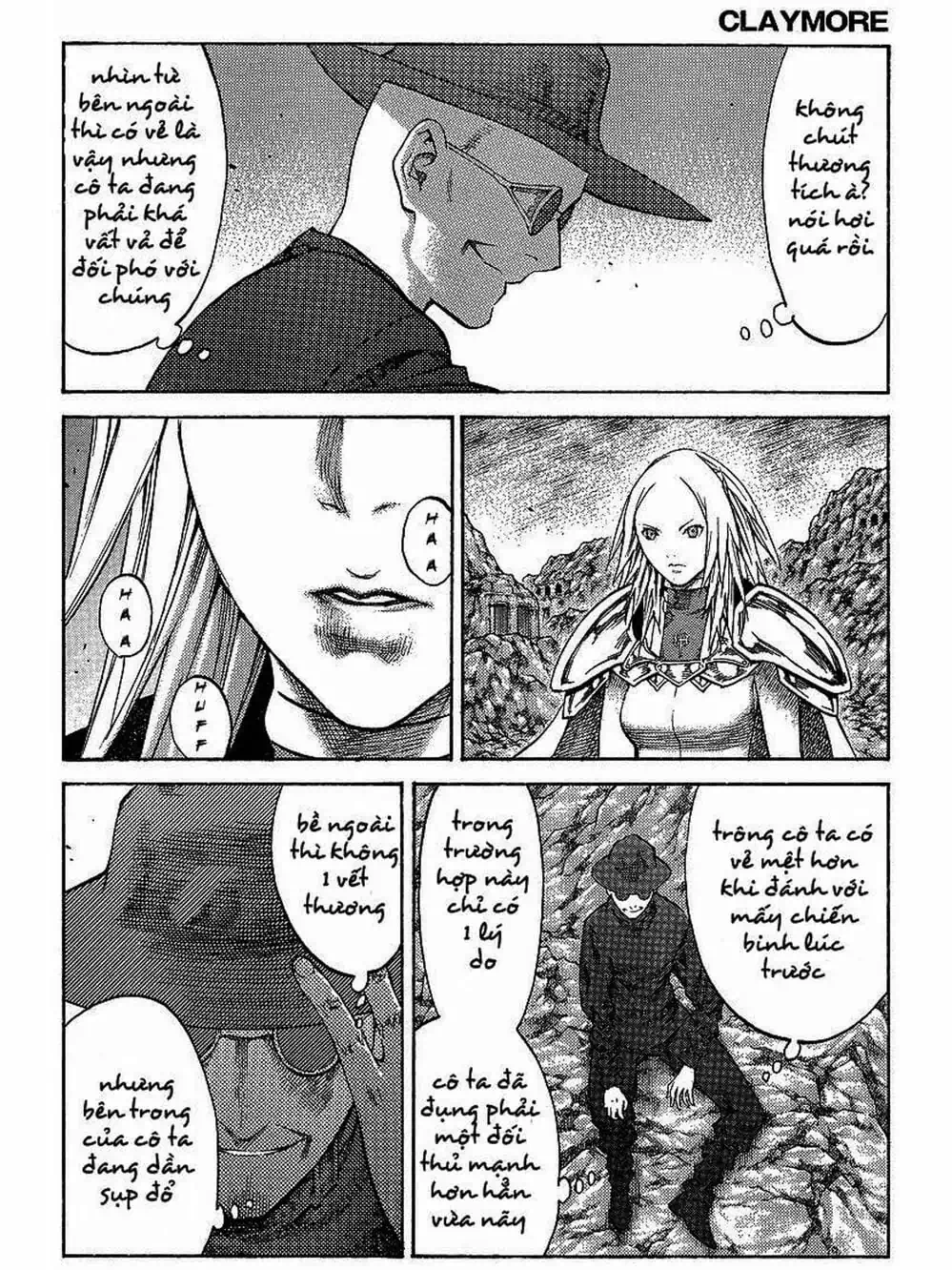 Truyện Tranh Claymore Mắt Bạc trang 4