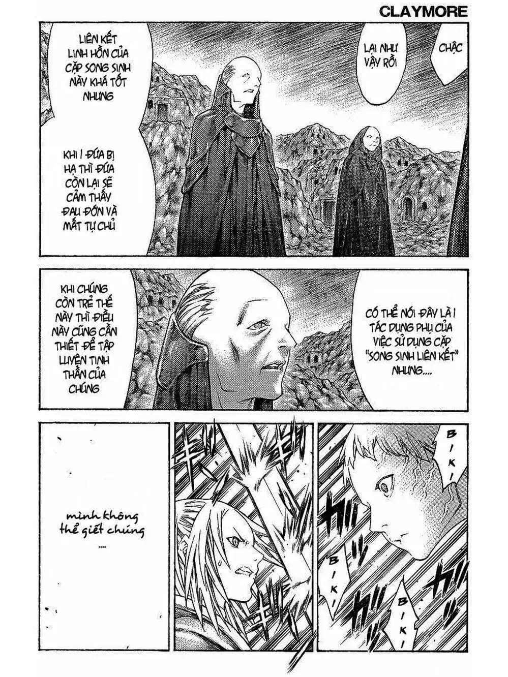 Truyện Tranh Claymore Mắt Bạc trang 4