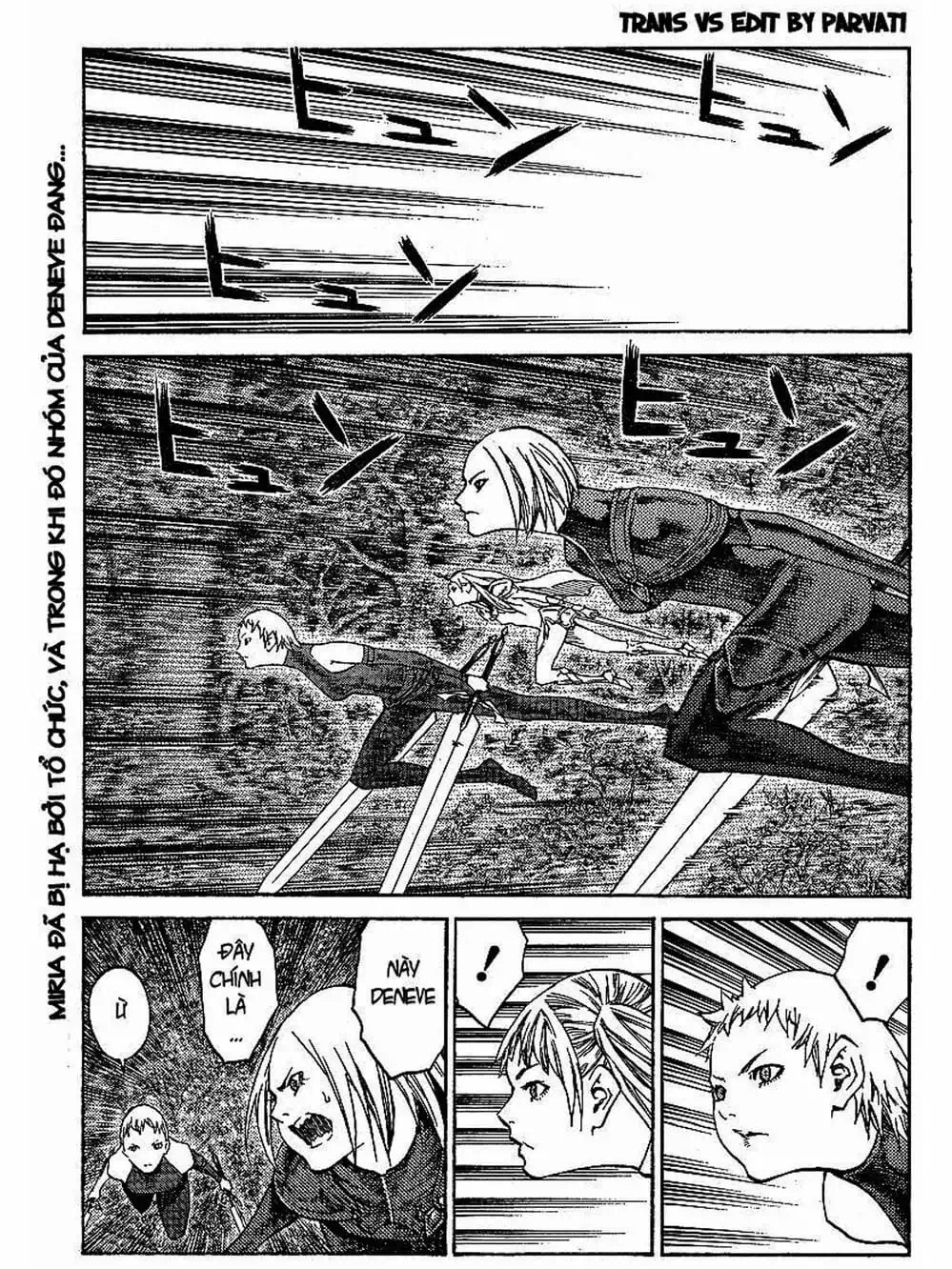 Truyện Tranh Claymore Mắt Bạc trang 4