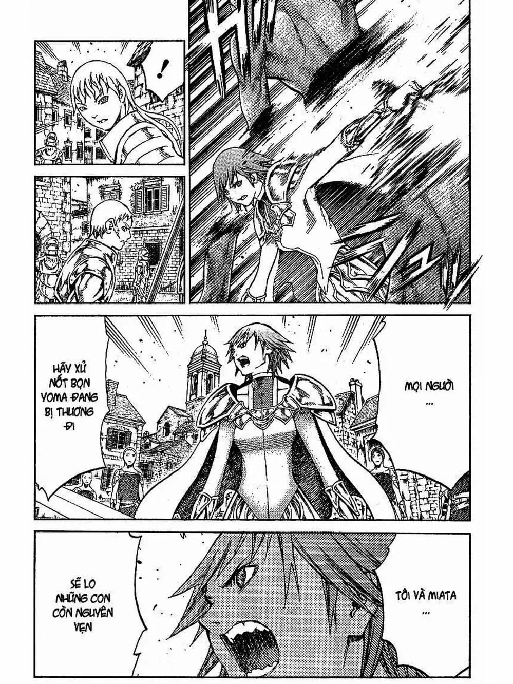 Truyện Tranh Claymore Mắt Bạc trang 4
