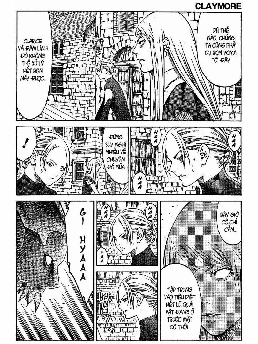 Truyện Tranh Claymore Mắt Bạc trang 4