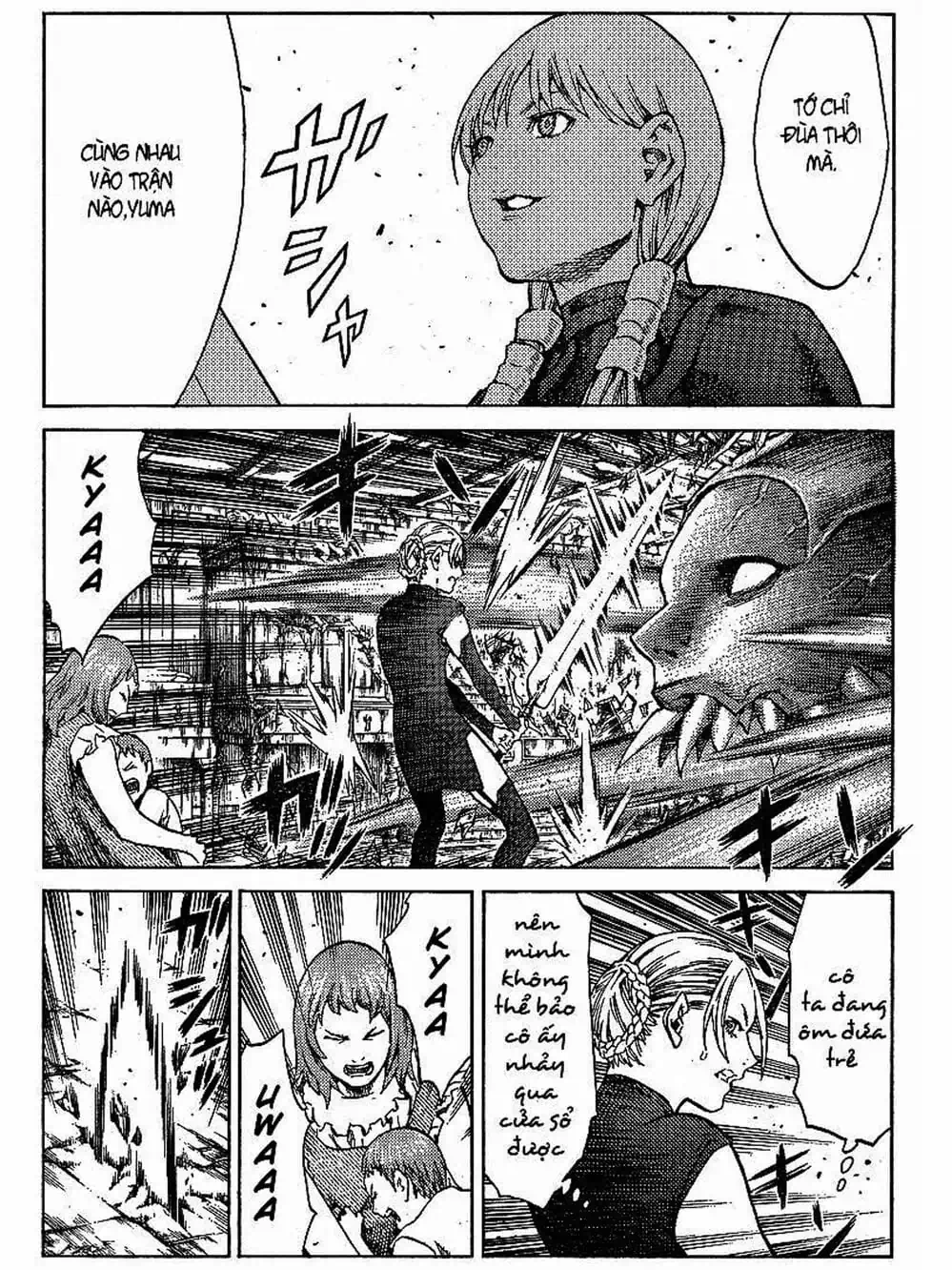 Truyện Tranh Claymore Mắt Bạc trang 4