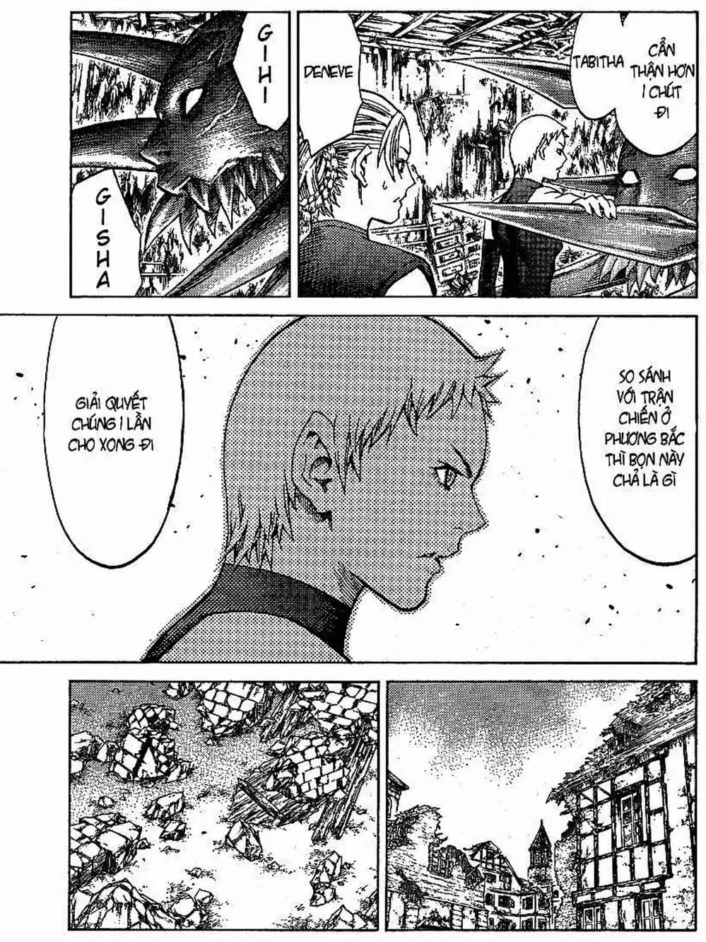Truyện Tranh Claymore Mắt Bạc trang 4