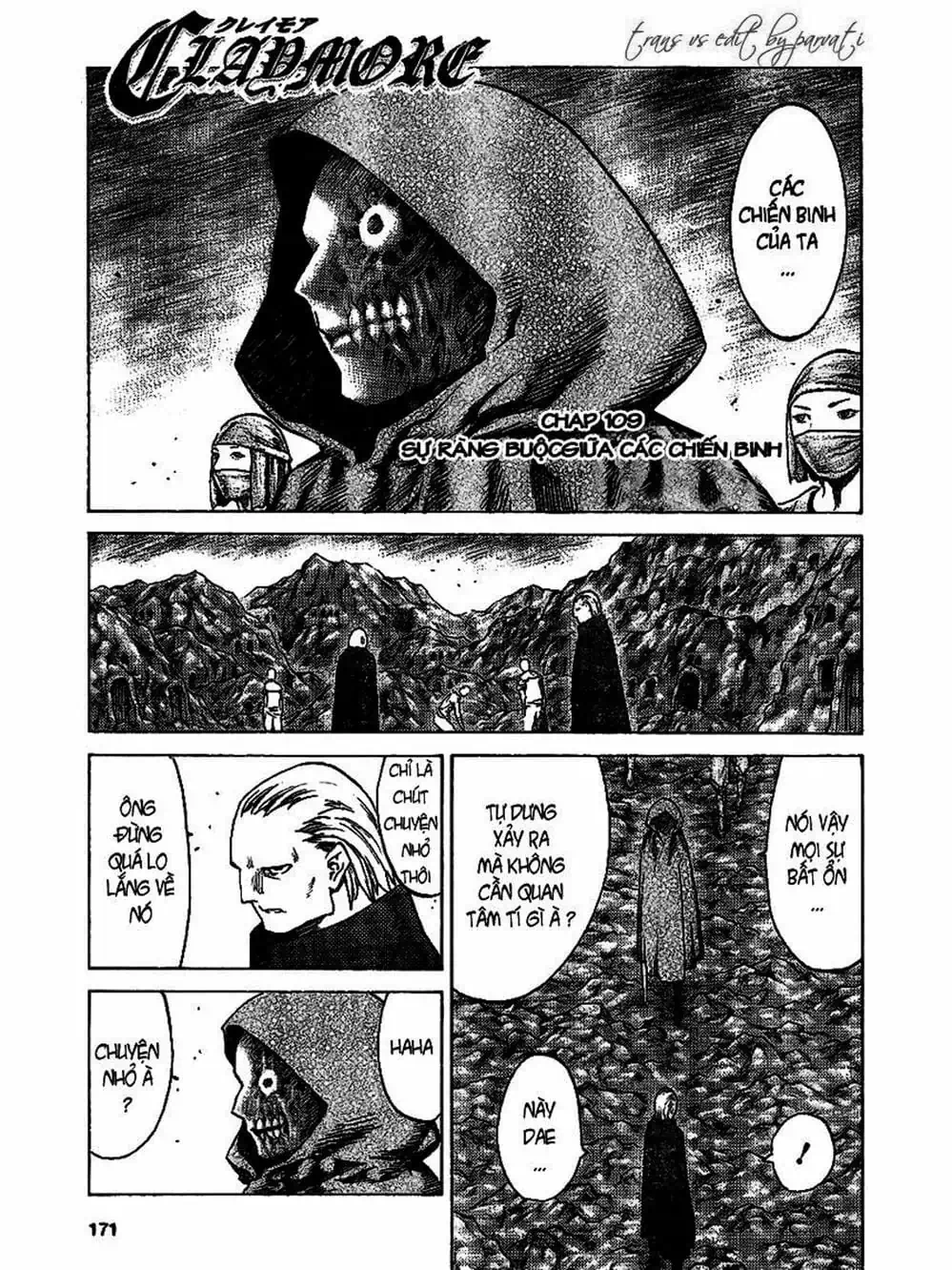 Truyện Tranh Claymore Mắt Bạc trang 4