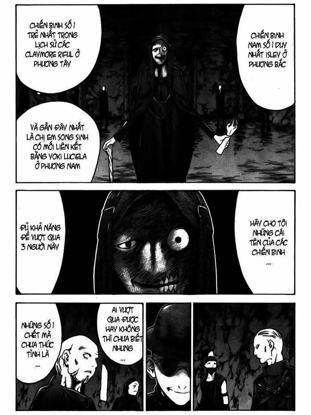 Truyện Tranh Claymore Mắt Bạc trang 4