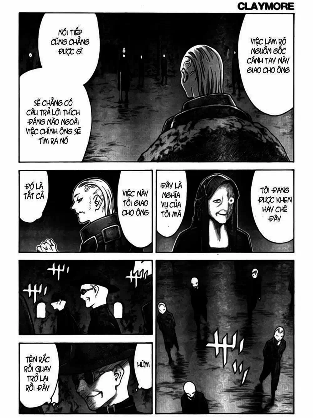 Truyện Tranh Claymore Mắt Bạc trang 4