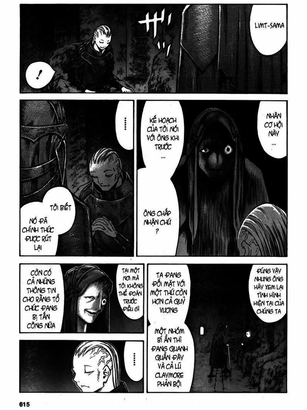 Truyện Tranh Claymore Mắt Bạc trang 4