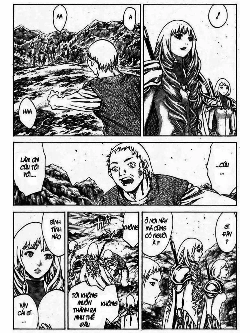 Truyện Tranh Claymore Mắt Bạc trang 4