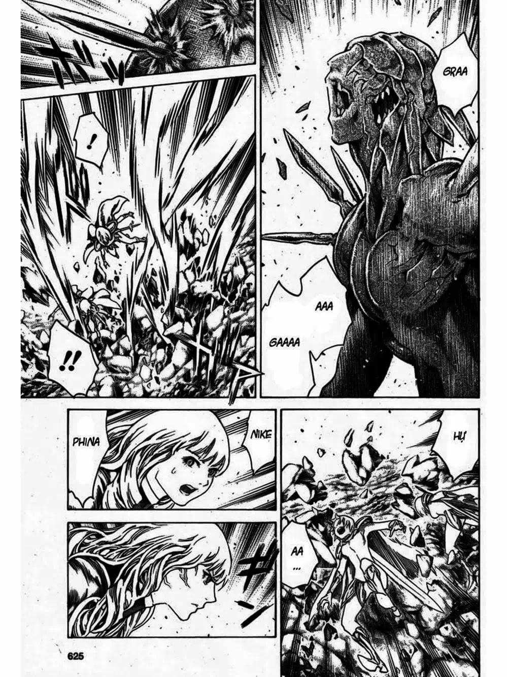 Truyện Tranh Claymore Mắt Bạc trang 4