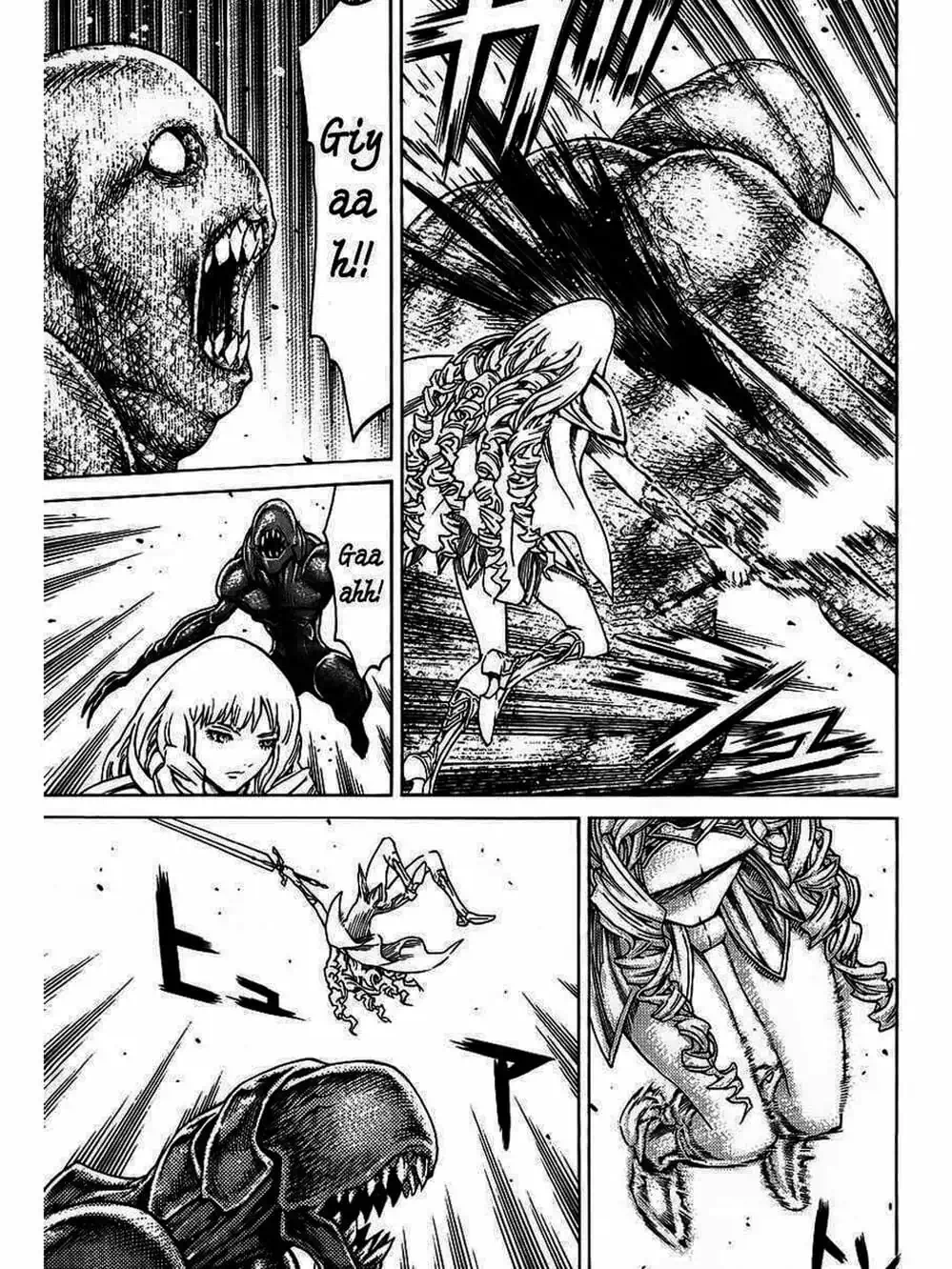 Truyện Tranh Claymore Mắt Bạc trang 4