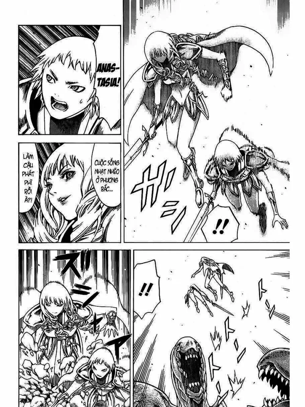 Truyện Tranh Claymore Mắt Bạc trang 4
