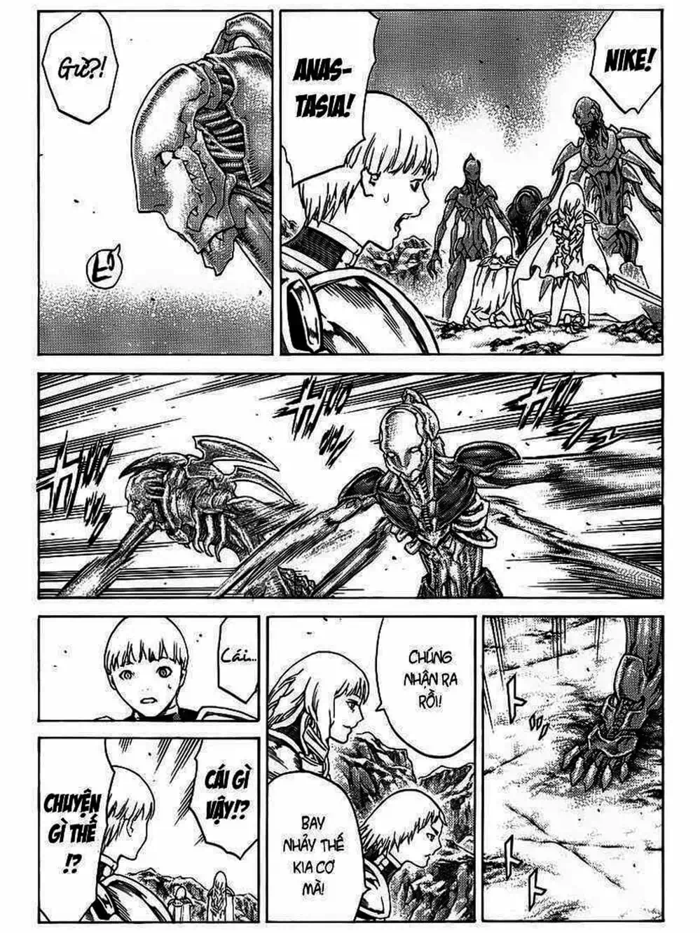 Truyện Tranh Claymore Mắt Bạc trang 4