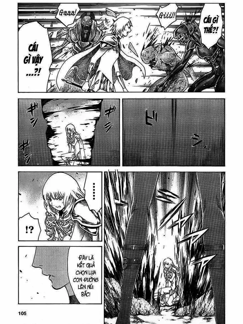 Truyện Tranh Claymore Mắt Bạc trang 4