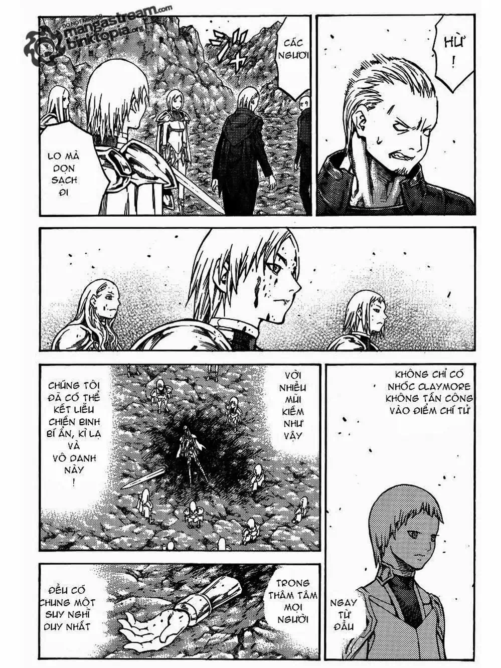 Truyện Tranh Claymore Mắt Bạc trang 4