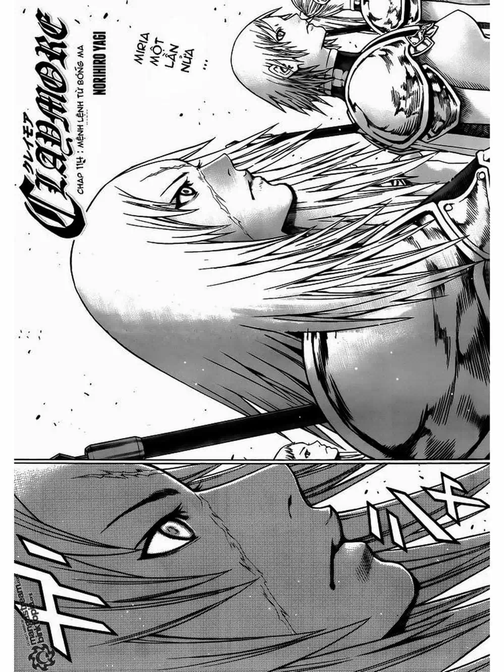 Truyện Tranh Claymore Mắt Bạc trang 4