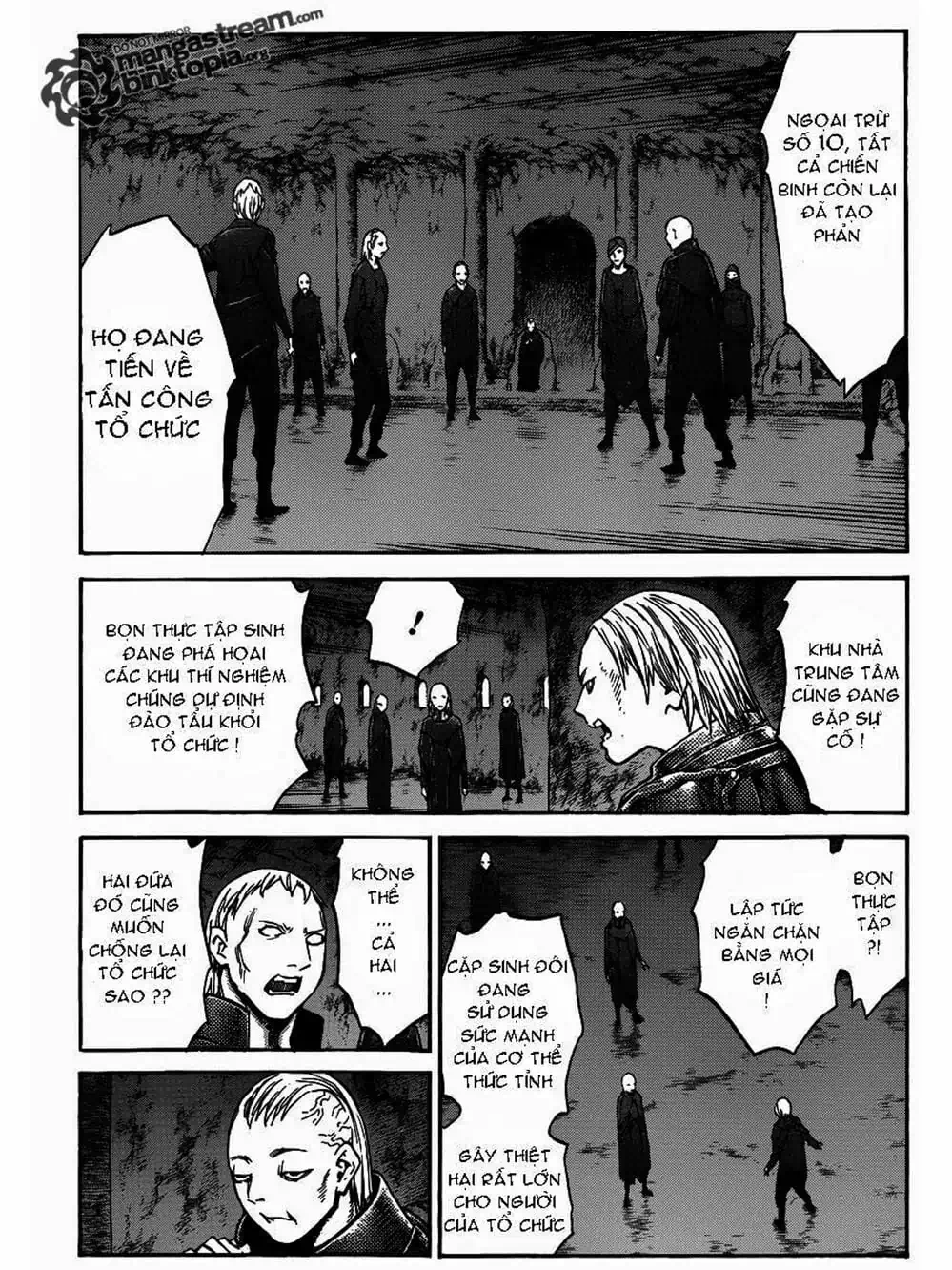 Truyện Tranh Claymore Mắt Bạc trang 4