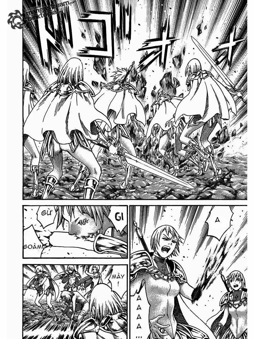 Truyện Tranh Claymore Mắt Bạc trang 4