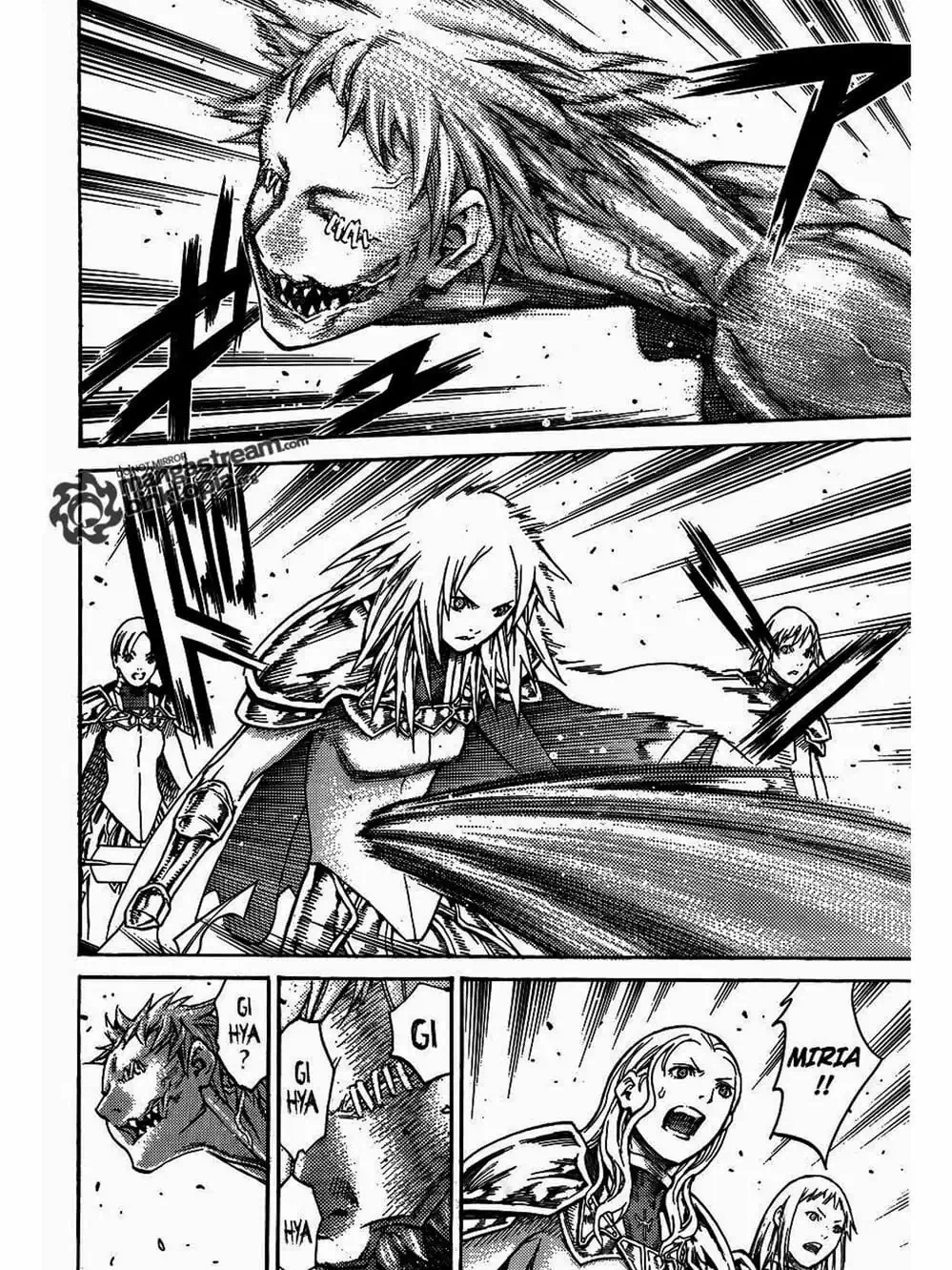 Truyện Tranh Claymore Mắt Bạc trang 4