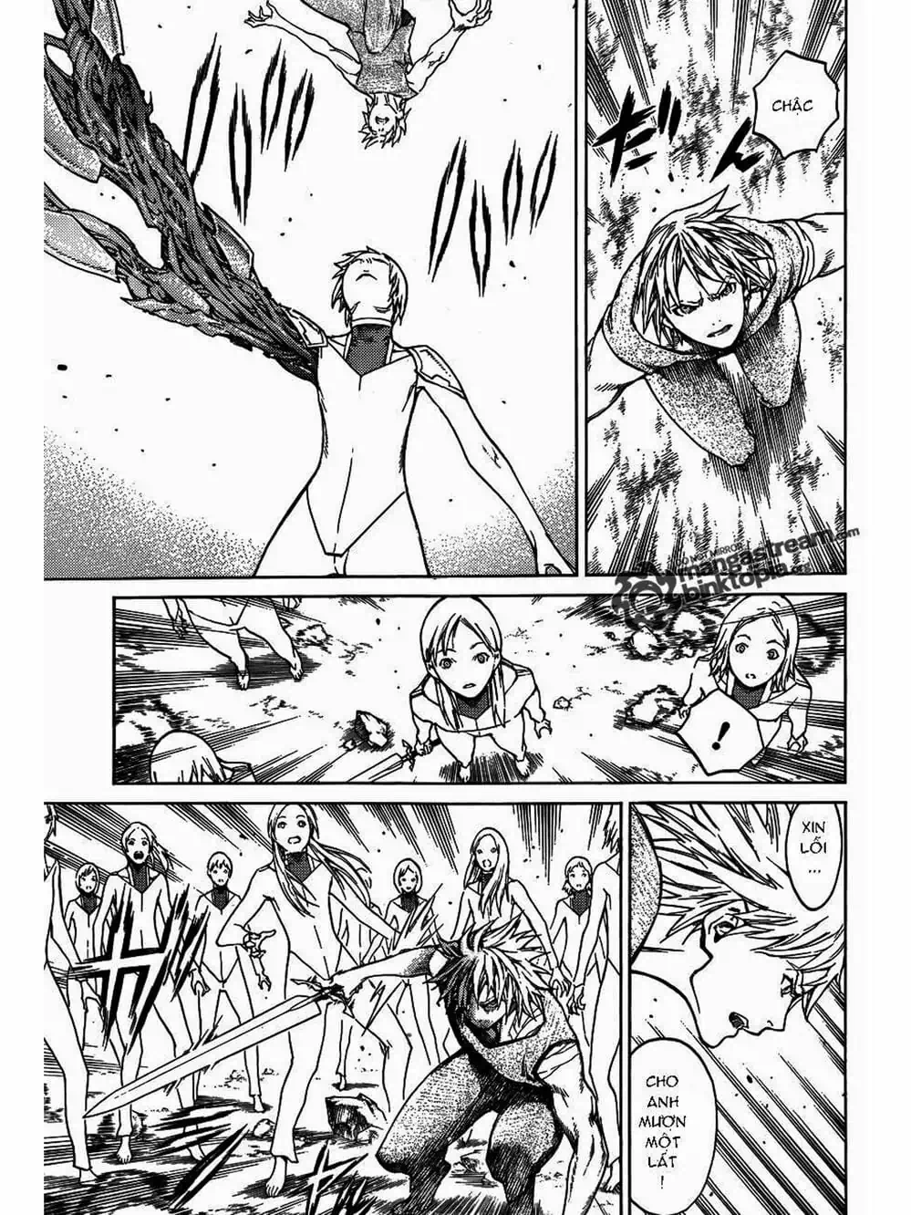 Truyện Tranh Claymore Mắt Bạc trang 4