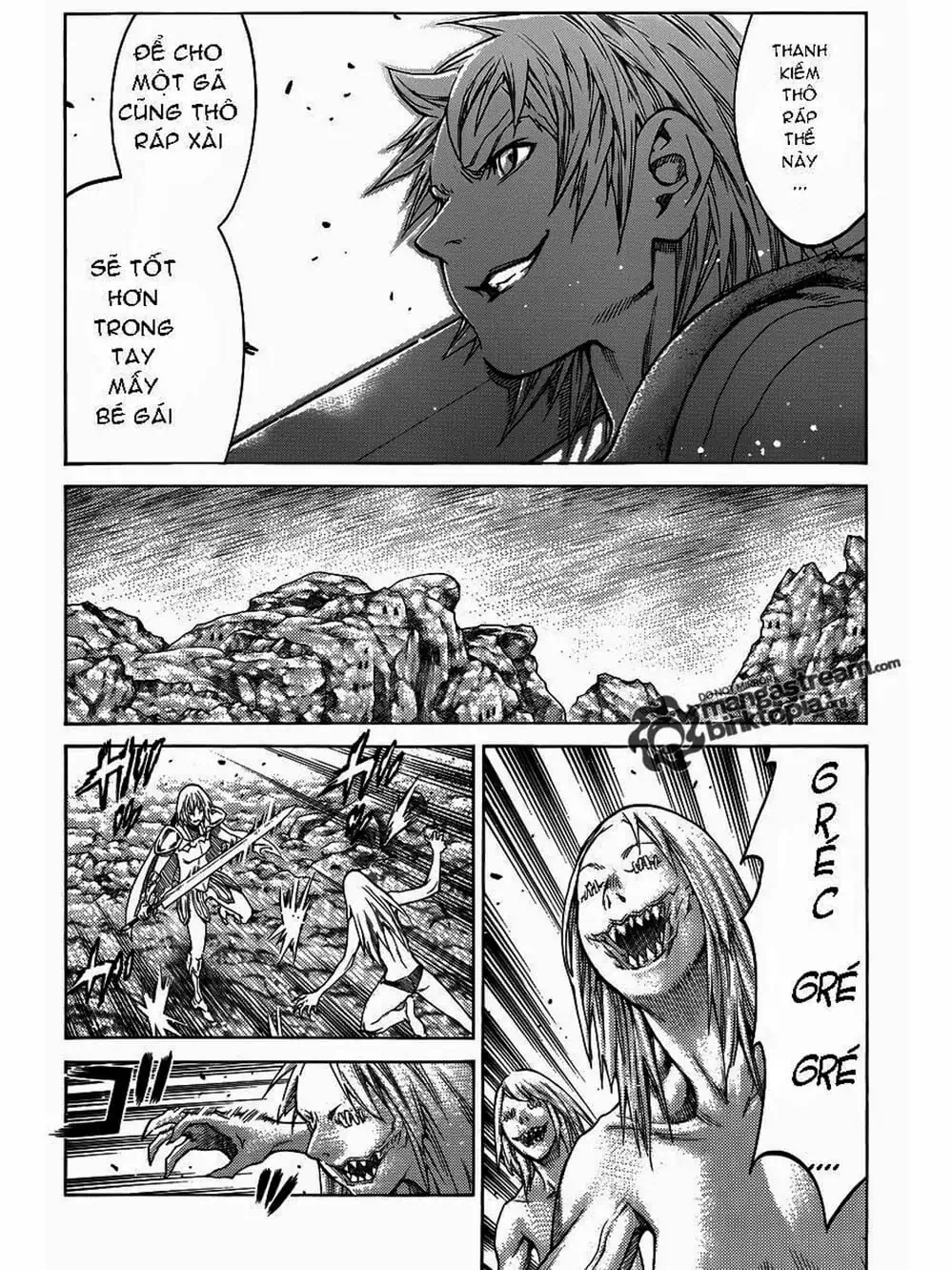 Truyện Tranh Claymore Mắt Bạc trang 4
